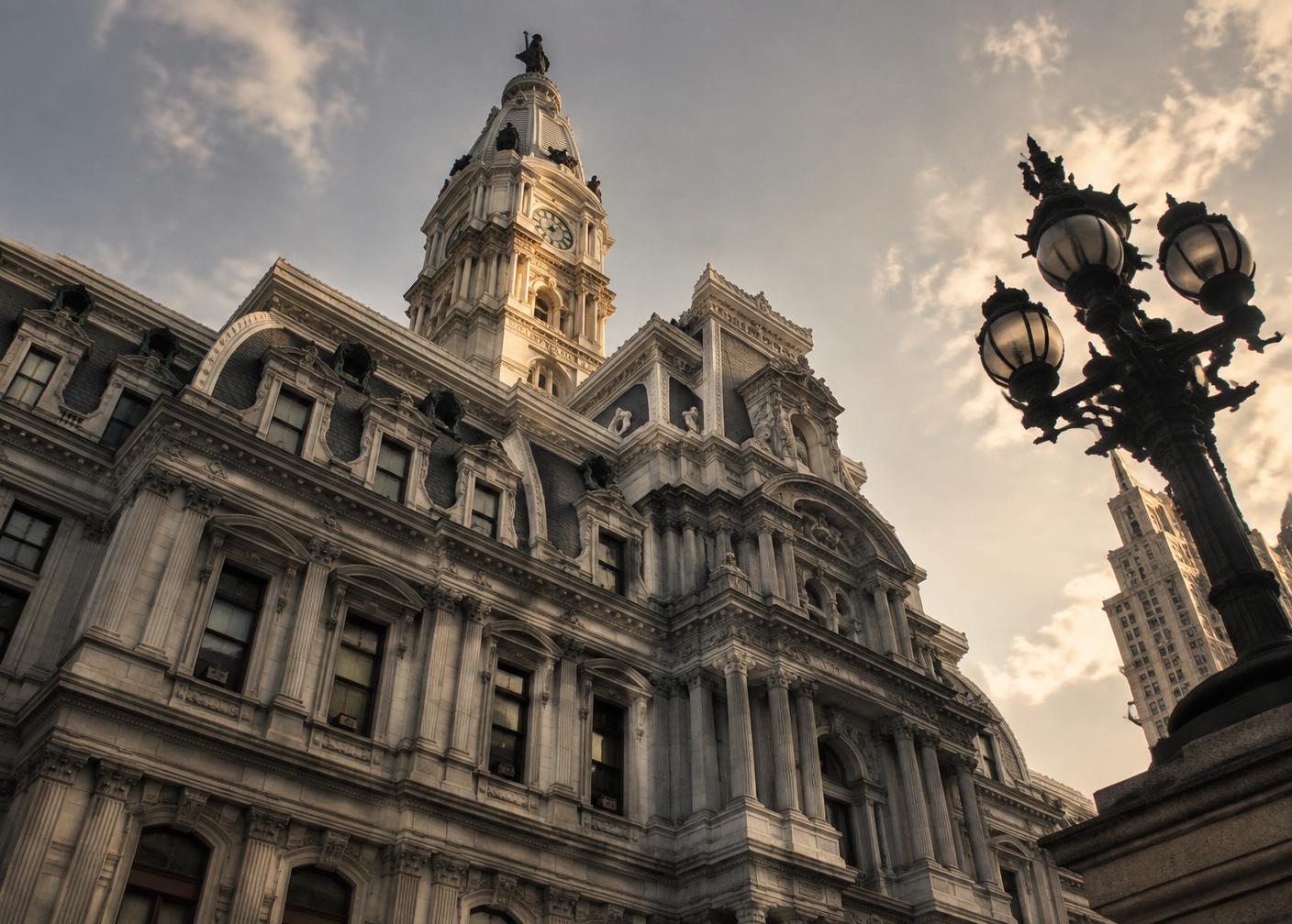 Philadelphia City Hall, a center of regional civic life